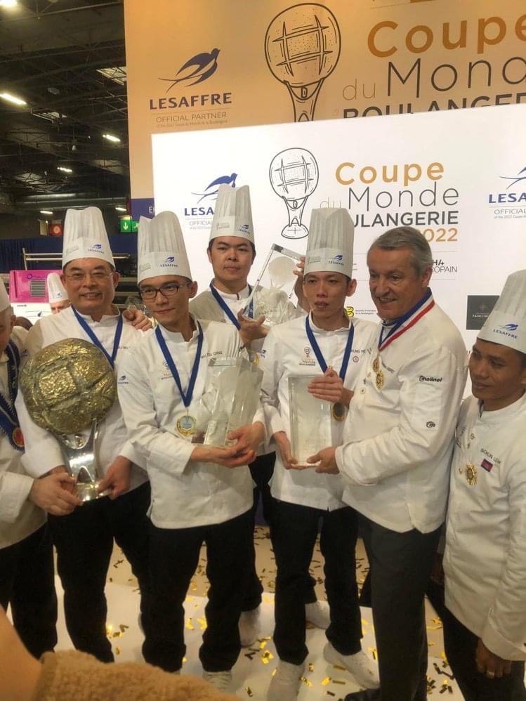 台灣麵包在法國勇奪世界盃麵包大賽團體冠軍